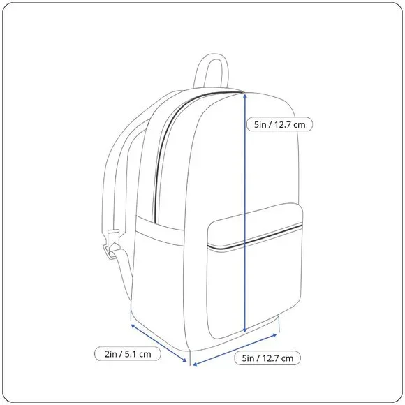 Lululemon Purple and Red/Orange Mini Crossbody Bag With Adjustable Strap - Picture 10 of 10